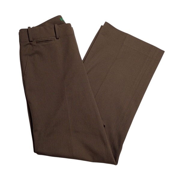Lauren Ralph Lauren Pants - Lauren Ralph Lauren SANDERSON Career Trouser Dress Pants Women 8 Chocolate Brown